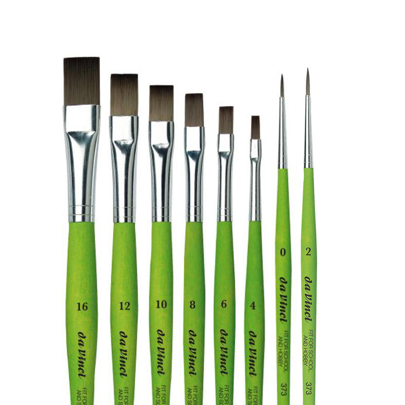 da Vinci | SYNTHETIC BRISTLE 8729 penseel ○ rond - synthetisch haar, 2, 11,00, penselen , los 84092