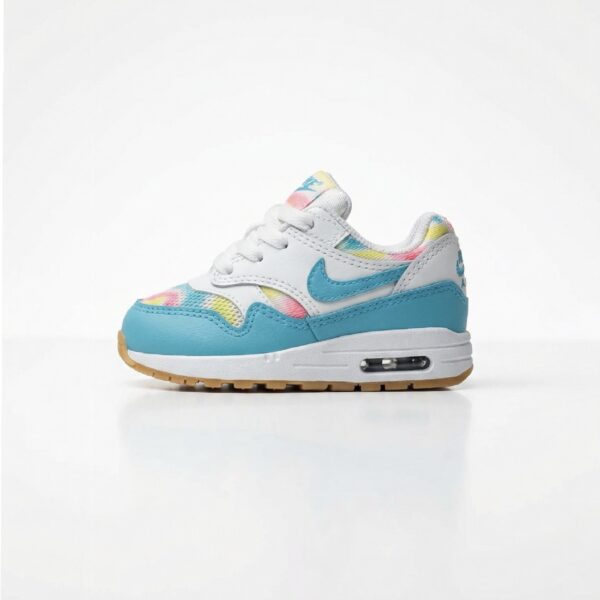 Nike Air Max 1 Custom Fruit Sprinkles baby maat 17 handbeschilderd blauw tie-dye